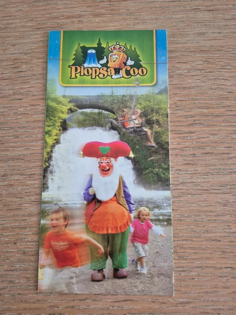 Folder Plopsa Coo 2007, Enlèvement ou Envoi, Comme neuf
