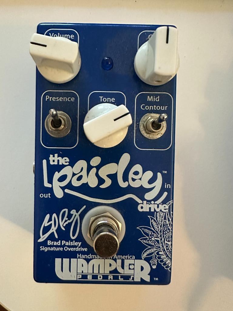 Wampler the Paisley drive, Musique & Instruments, Effets, Comme neuf, Enlèvement ou Envoi
