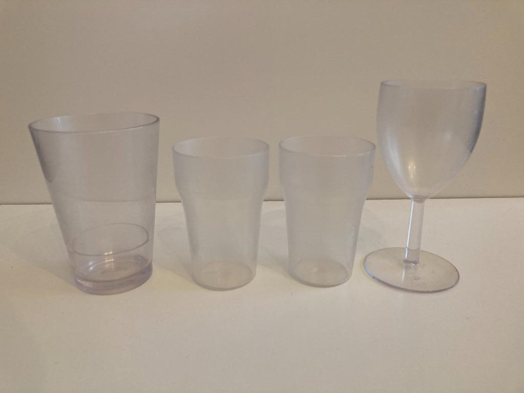 Set camping glazen, Enlèvement ou Envoi, Utilisé