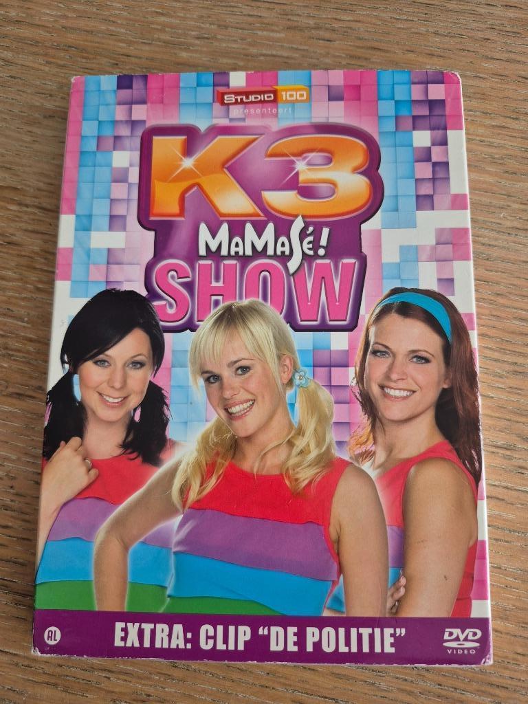 DVd K3 Mamasé show!, Cd's en Dvd's, Alle leeftijden, Ophalen of Verzenden, Zo goed als nieuw, Komedie