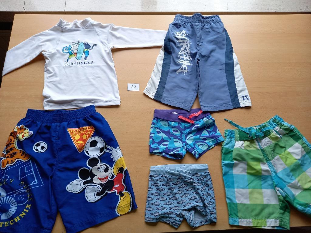 Pakket zwemkledij (zwemshort, UV t-shirt) maat 92 jongen, Eva Mouton, Sport- of Zwemkleding, Ophalen of Verzenden, Zo goed als nieuw