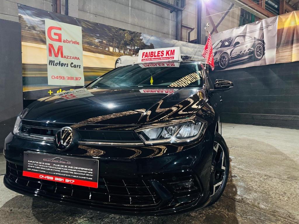 VW Polo R-Line 1.0i - GPS - CarPlay - Airco - NEUVE, Auto's, Euro 6, Polo, 70 kW, LED verlichting