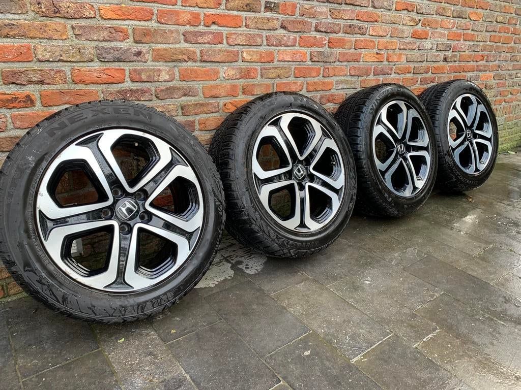 Honda HRV- CRV - winterset, Auto-onderdelen, Banden en Velgen, Ophalen, Banden en Velgen, 17 inch, Winterbanden