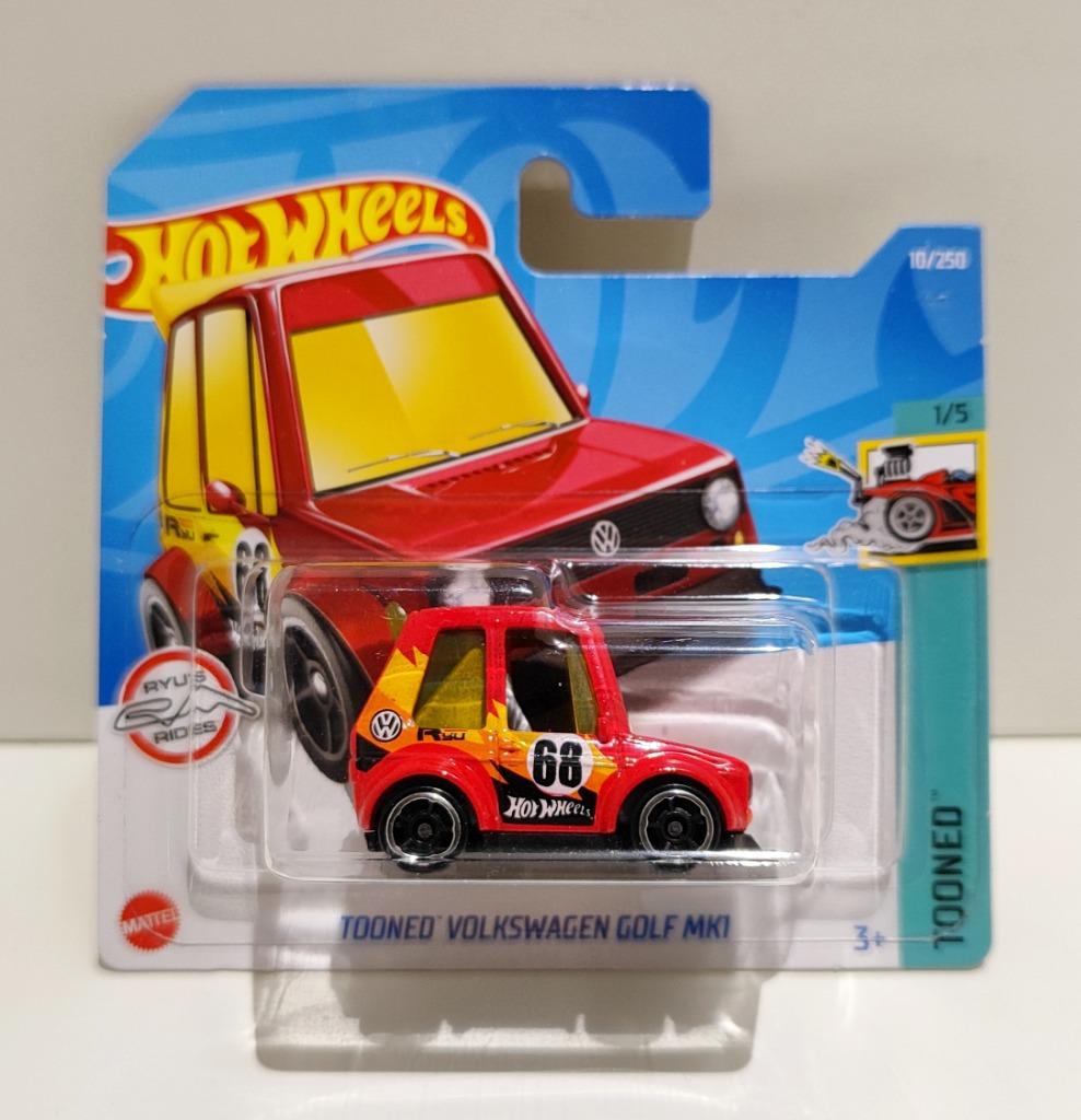 Hot Wheels Tooned Volkswagen Golf MK1 Rood (2022), Hobby & Loisirs créatifs, Voitures miniatures | Échelles Autre, Enlèvement ou Envoi