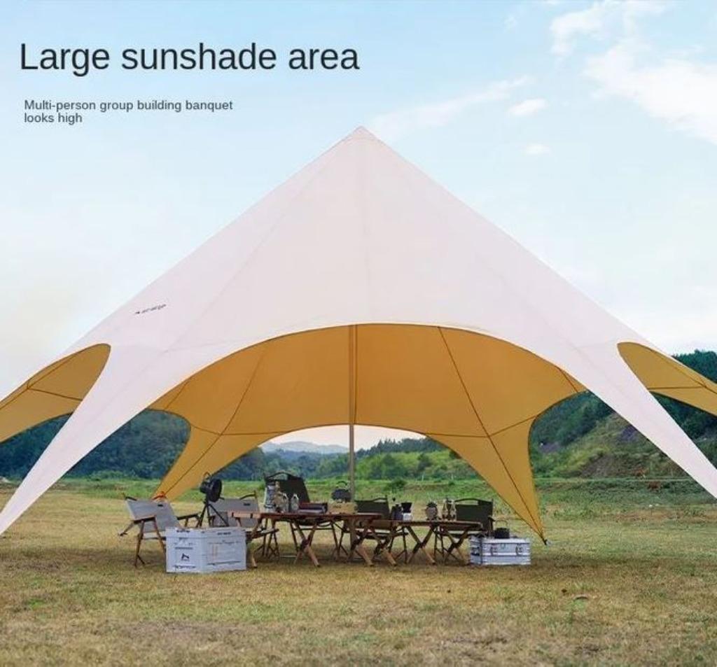Zomeraanbieding! Campershelter 14x14m Stertent 2024 Creme, Enlèvement ou Envoi, Neuf