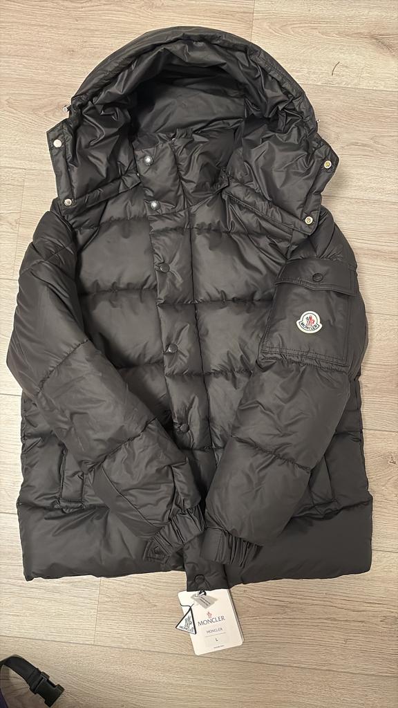 Moncler maya matte, Kleding | Heren, Jassen | Winter, Zo goed als nieuw, Zwart, Ophalen of Verzenden