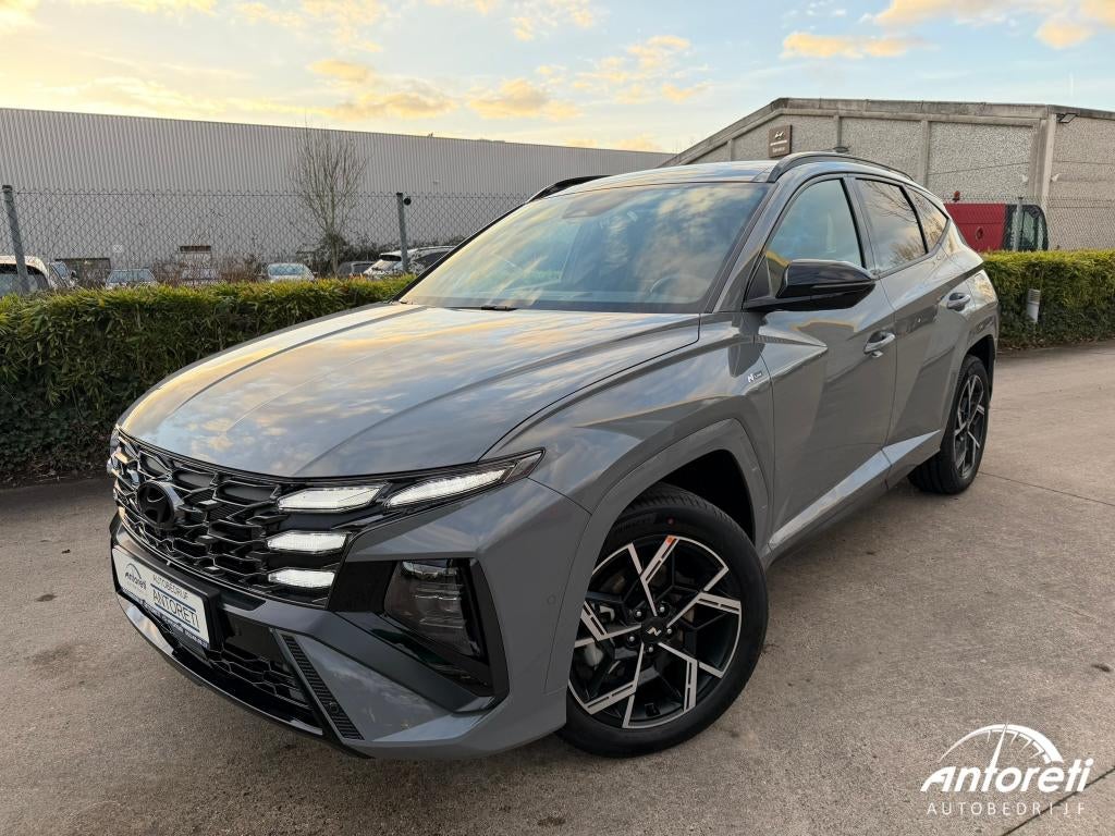 Tucson HEV 1.6 T-GDi Shine N-Line SANSATION, Auto's, Hyundai, 176 kW, 4 cilinders, USB, Leder en Stof