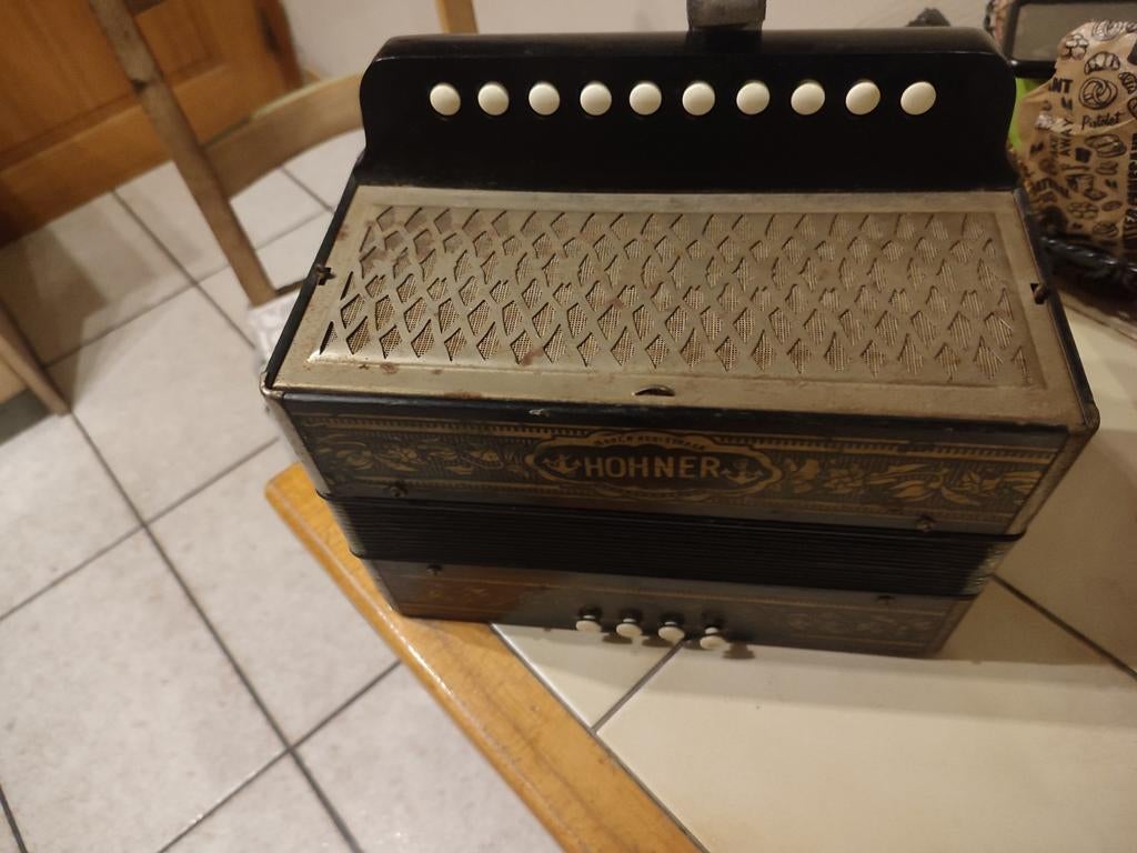 1930 Hohner accordeon, Muziek en Instrumenten, Accordeons, Ophalen of Verzenden, Hohner