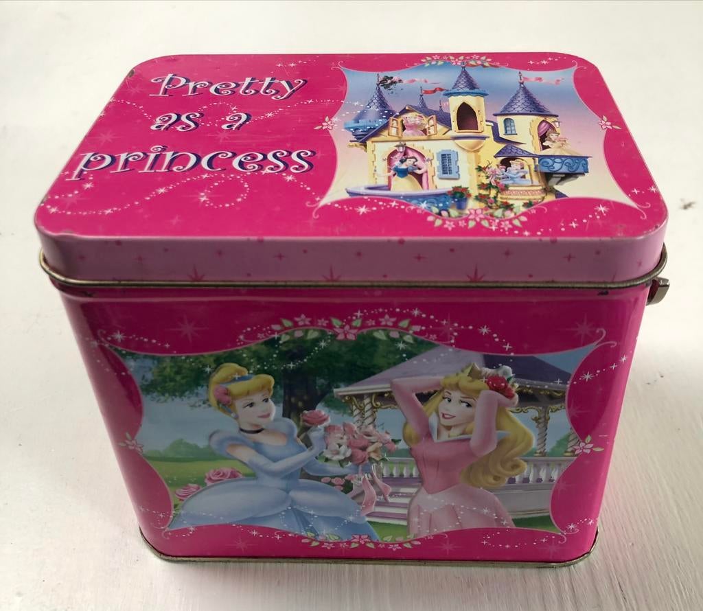 blikken muziekdoos prinsessen, Ophalen of Verzenden, Gebruikt, Ontdekken, Met geluid