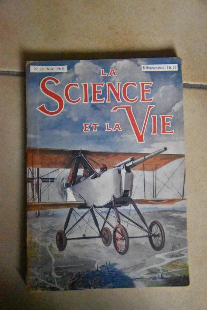 1915 : première guerre mondiale Science et vie, Envoi, Autres, Livre ou Revue
