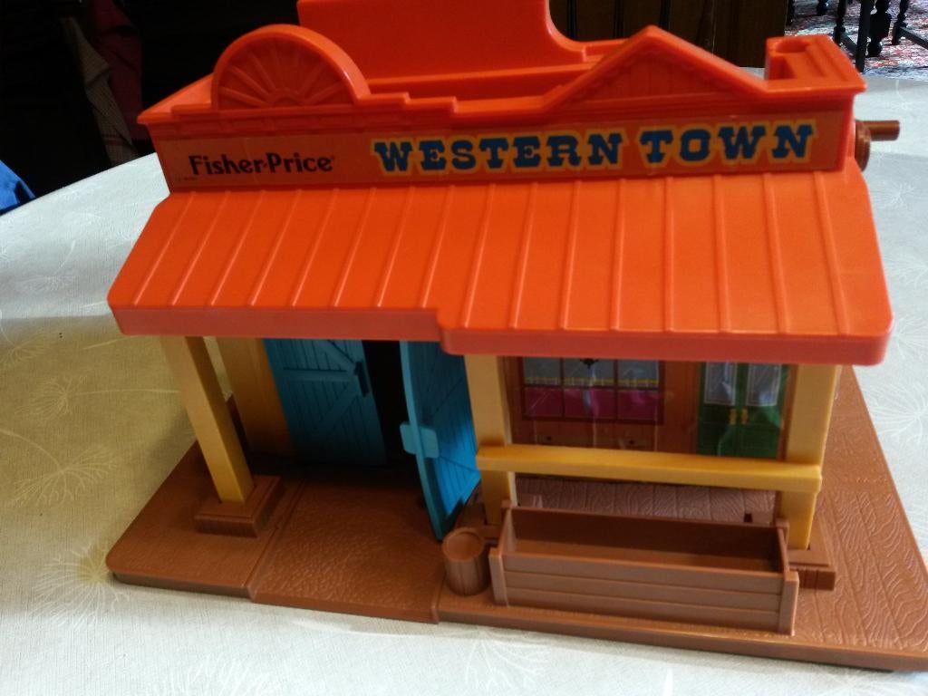 Fisher price - Western town, Enlèvement ou Envoi, Utilisé