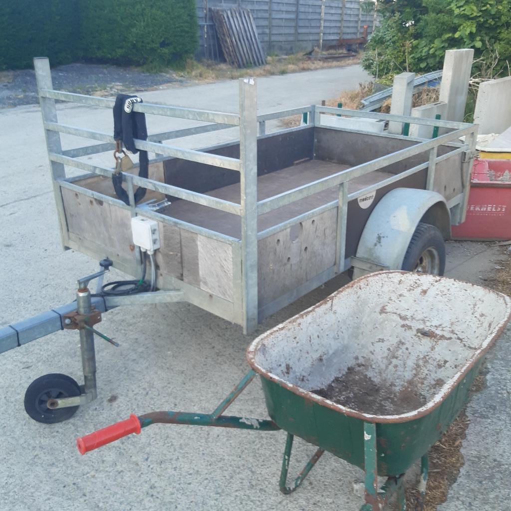 Aanhangwagen te huur, Enlèvement, Utilisé