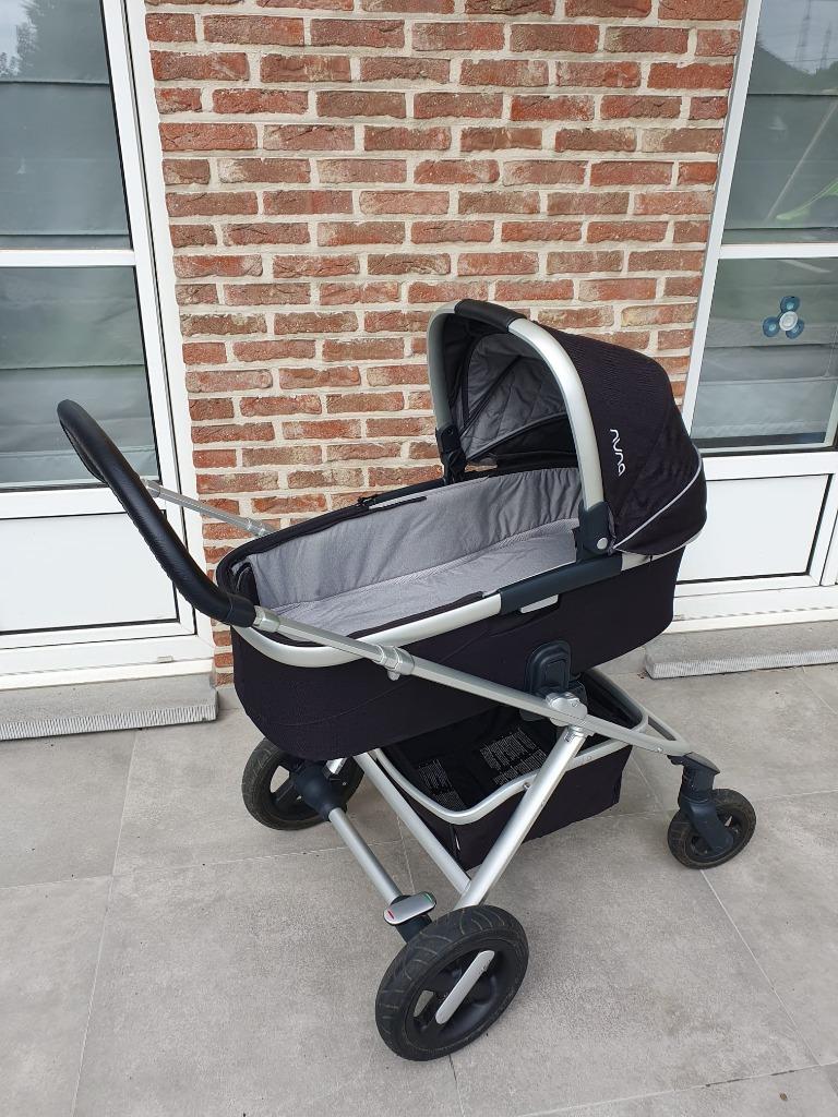 NUNA IVVI SAVI CAVIAR buggy zwart, Kinderen en Baby's, Buggy's, Ophalen, Gebruikt
