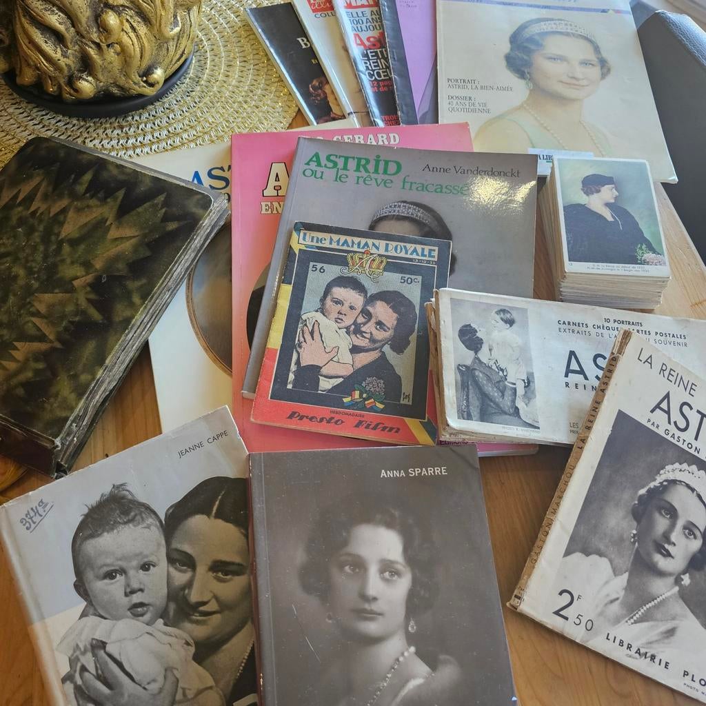 Collection sur la Reine Astrid de Belgique, Collections, Enlèvement