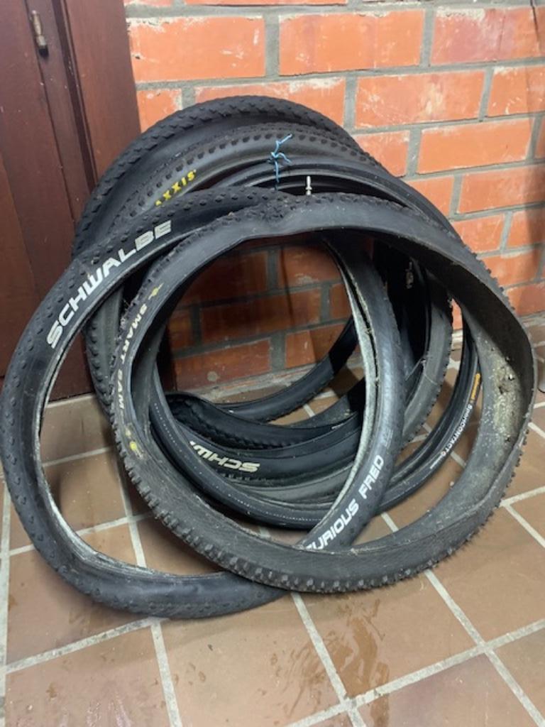 Pneus VTT, Vélos & Vélomoteurs, Vélos Pièces, Enlèvement, Utilisé, Pneu, Allerlei