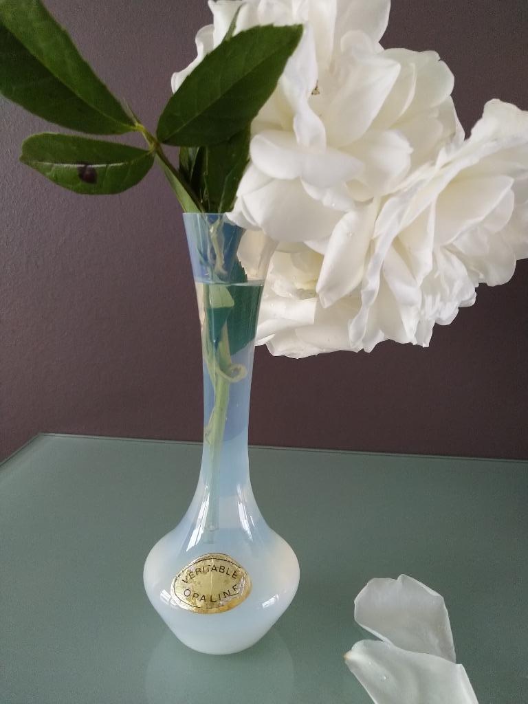 Soliflore opaline vaas, Antiek en Kunst, Ophalen of Verzenden