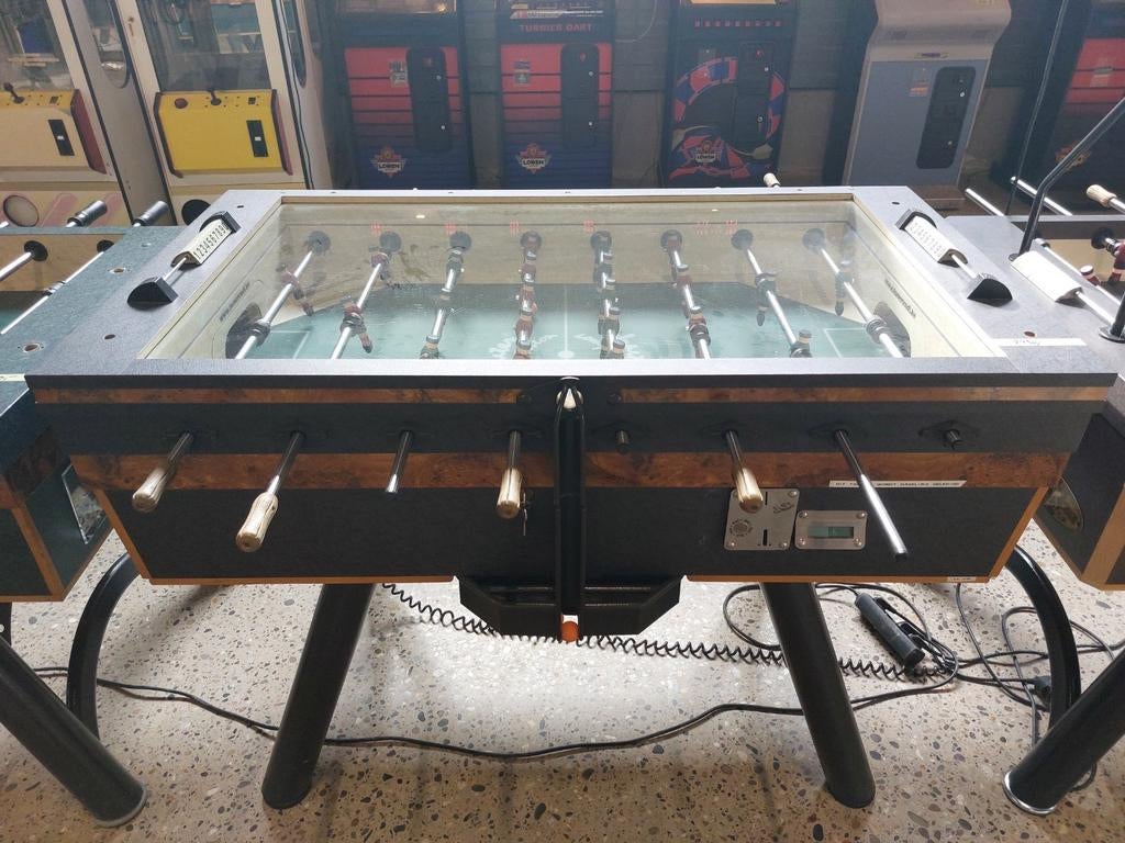 Babyfoot, baby-foot et kicker Jupiter Goldstar, Enlèvement, Utilisé