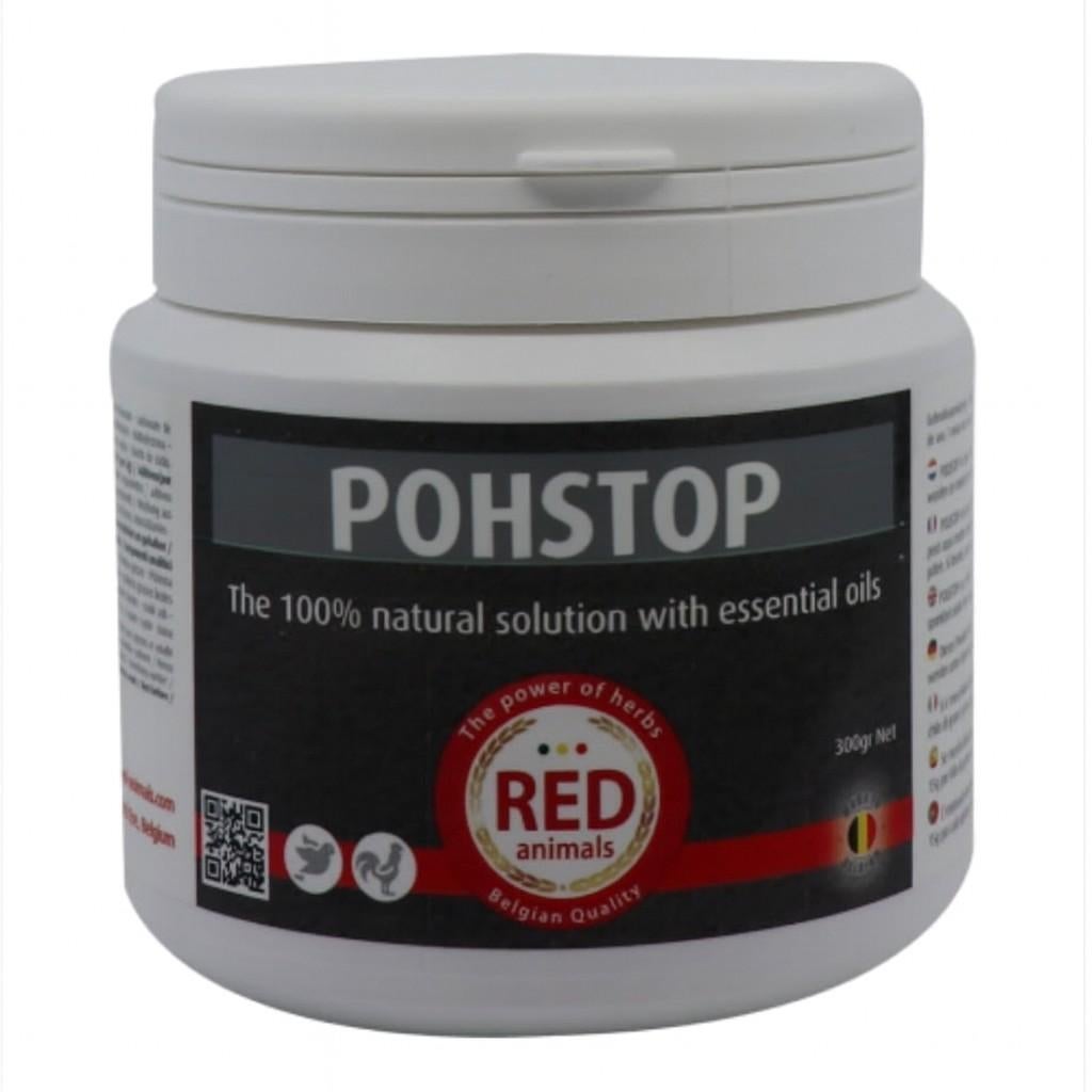 Pohstop Poeder 300g - Red Animals - Anti Bloedluis, Ophalen, Pluimvee