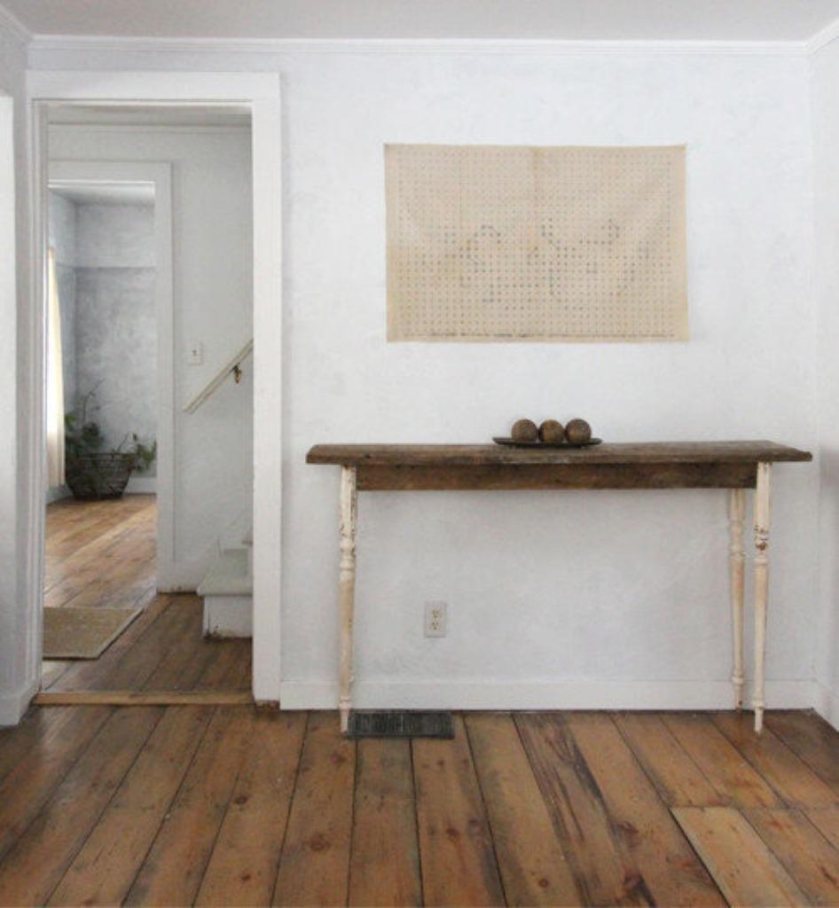 ANTIEK VEROUDERDE PINE VLOERDELEN KANT & KLAAR, Enlèvement ou Envoi, Neuf, Autres formes, Autres matériaux