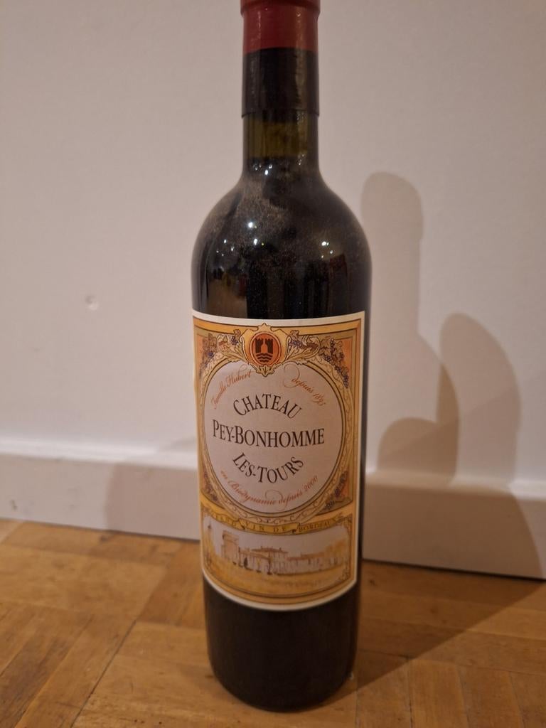 Château Pey- Bonhomme les Tours., Neuf, Pleine, Enlèvement, Vin rouge
