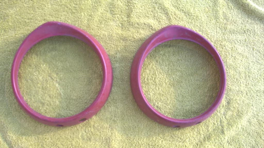 Peugeot 404 - Koplampringen (2) Marchal - S.E.V. - NIEUW, Ophalen of Verzenden, Nieuw, Peugeot