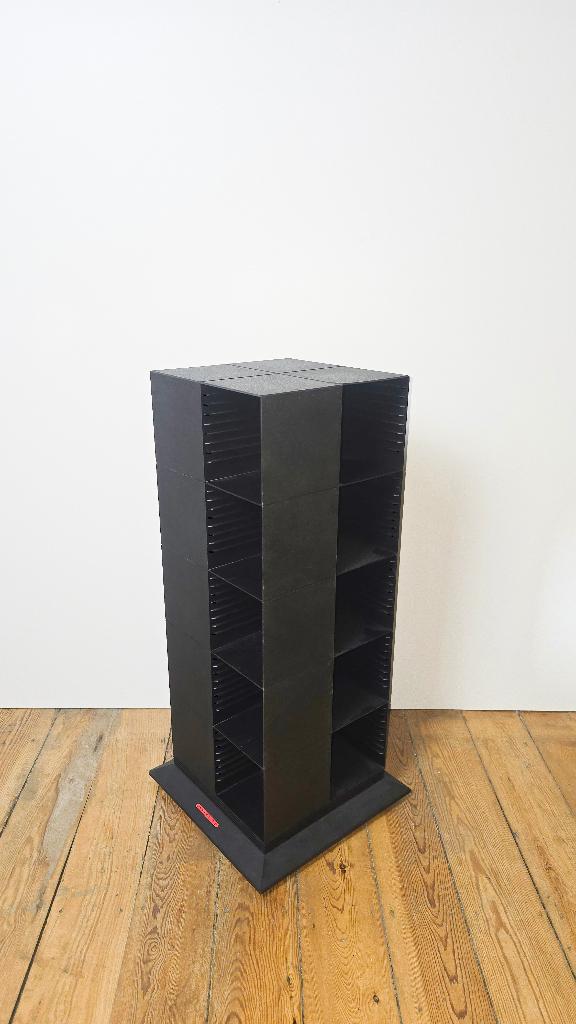 Vintage plastic CD meubel - LASERLINE - eighties 1980, Huis en Inrichting, Woonaccessoires | Cd- en Dvd-rekken, Zo goed als nieuw