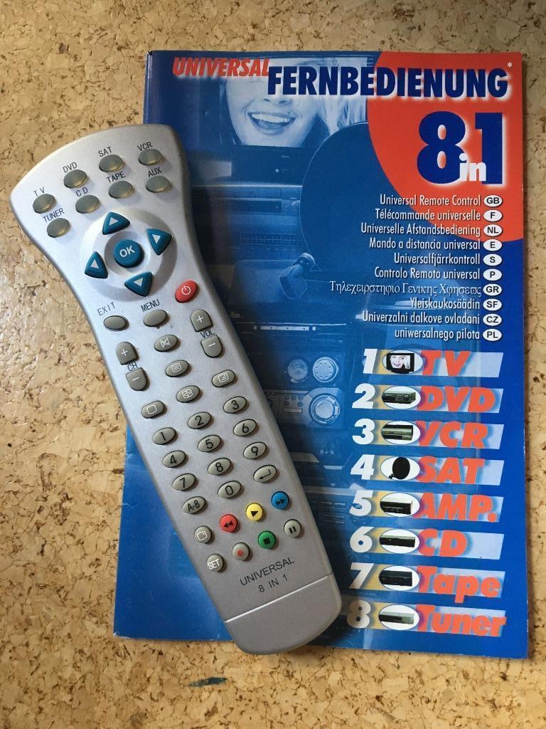 universele afstandsbediening, Audio, Tv en Foto, Afstandsbedieningen, Ophalen of Verzenden, Nieuw, Universeel