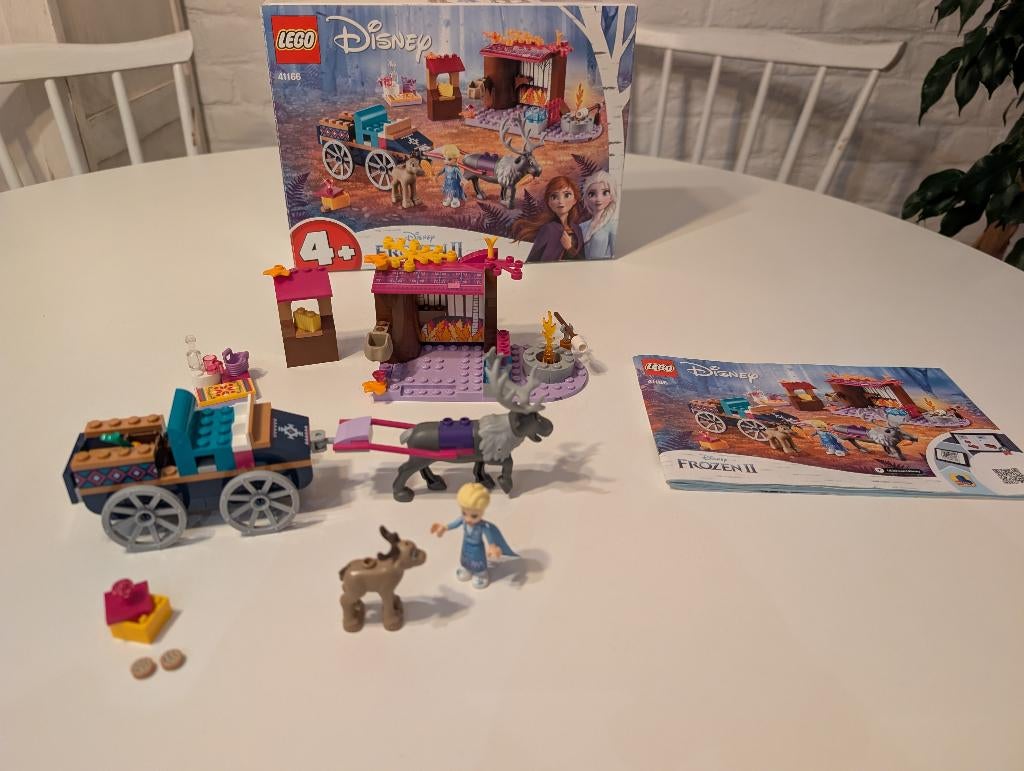 Lego Reine des Neiges L'aventure en calèche d'Elsa 41166, Enlèvement ou Envoi, Utilisé, Ensemble complet, Lego