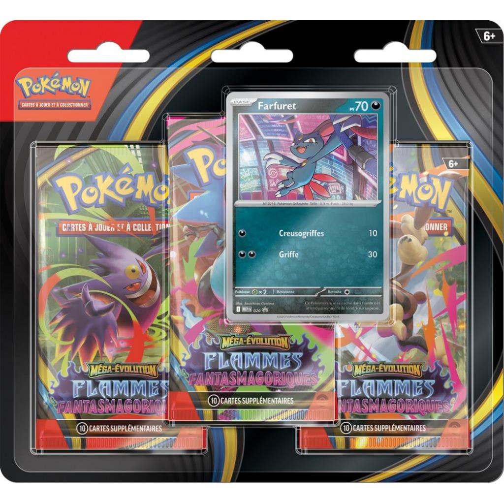 Pokemon Tripack ME2 Farfuret, Enlèvement, Neuf, Booster box