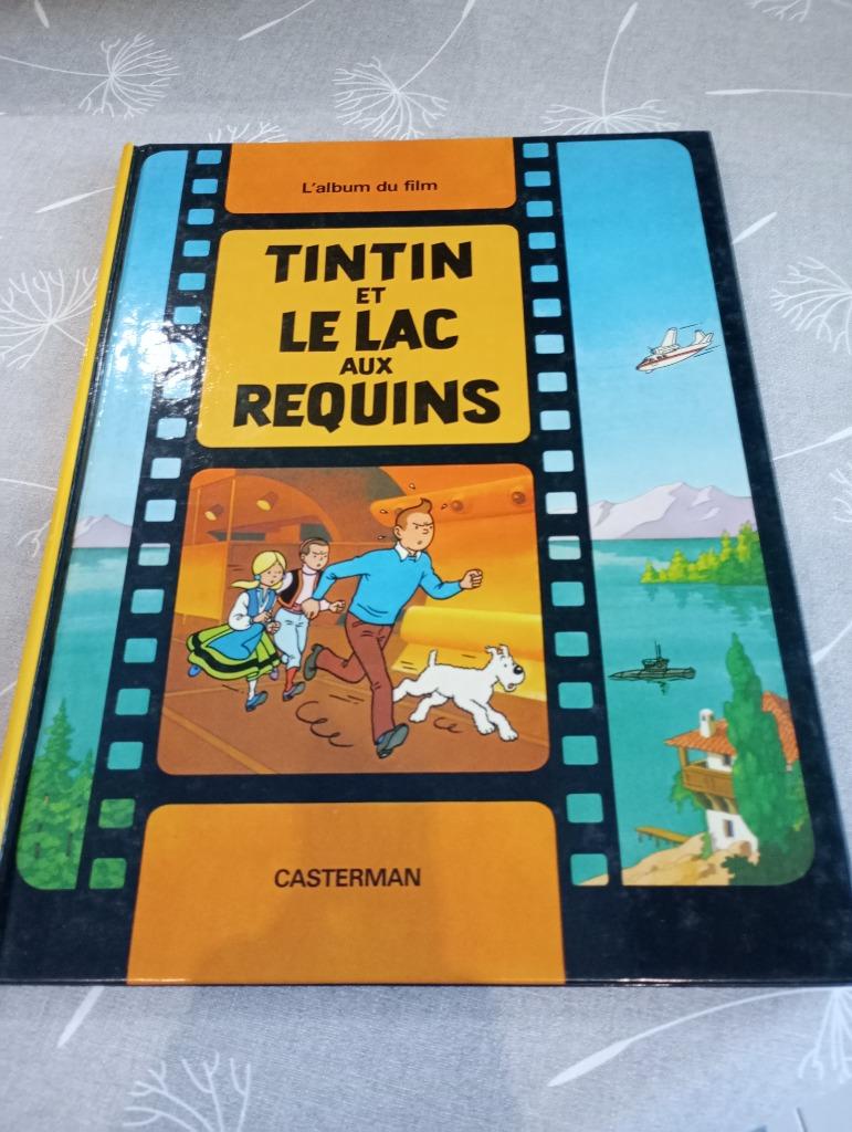 Tintin et le lac aux requins, Livres, Enlèvement
