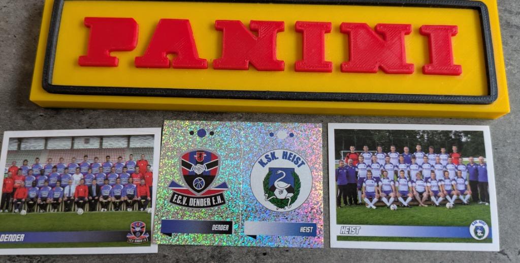 PANINI FOOTBALL 2011 2X 458/460 DENDER/HEIST, Verzenden, Nieuw