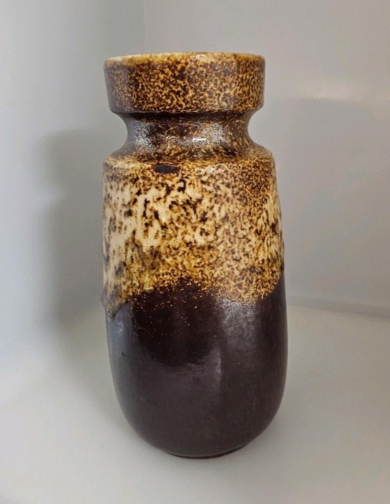 Scheurich vaas bruin 242-22, Antiek en Kunst, Ophalen of Verzenden