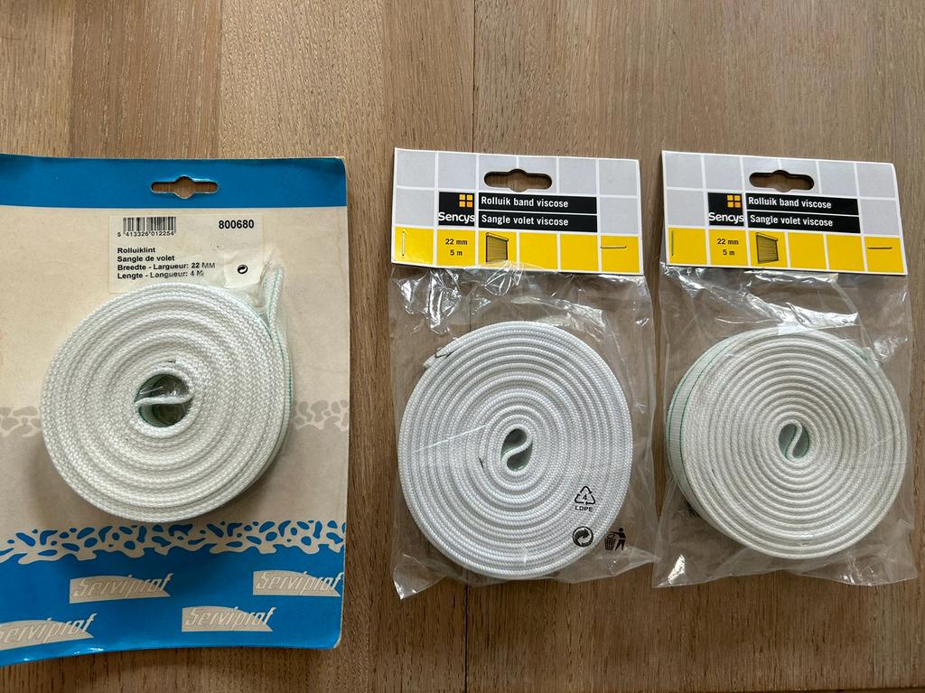 Sangles pour volet roulant - 3 pièces, Bricolage & Construction, Volets, Neuf