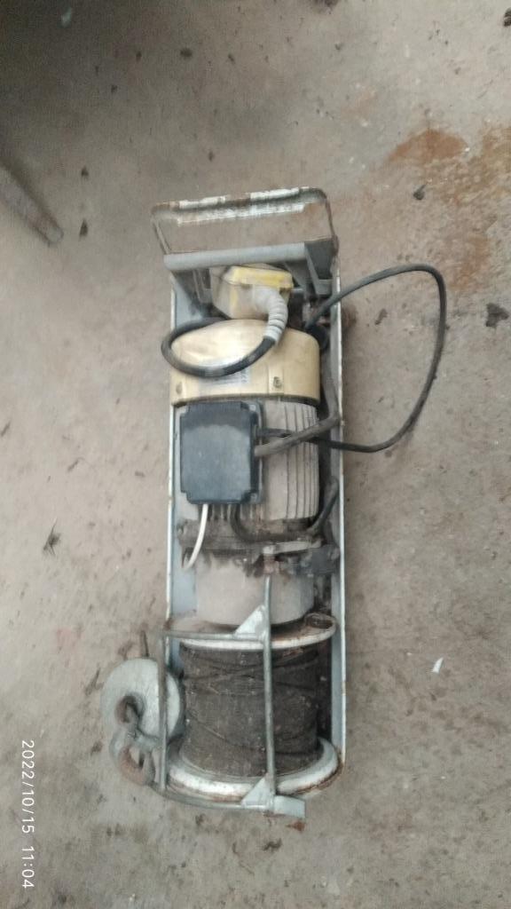 treuil, Bricolage & Construction, Enlèvement, Utilisé, Électrique