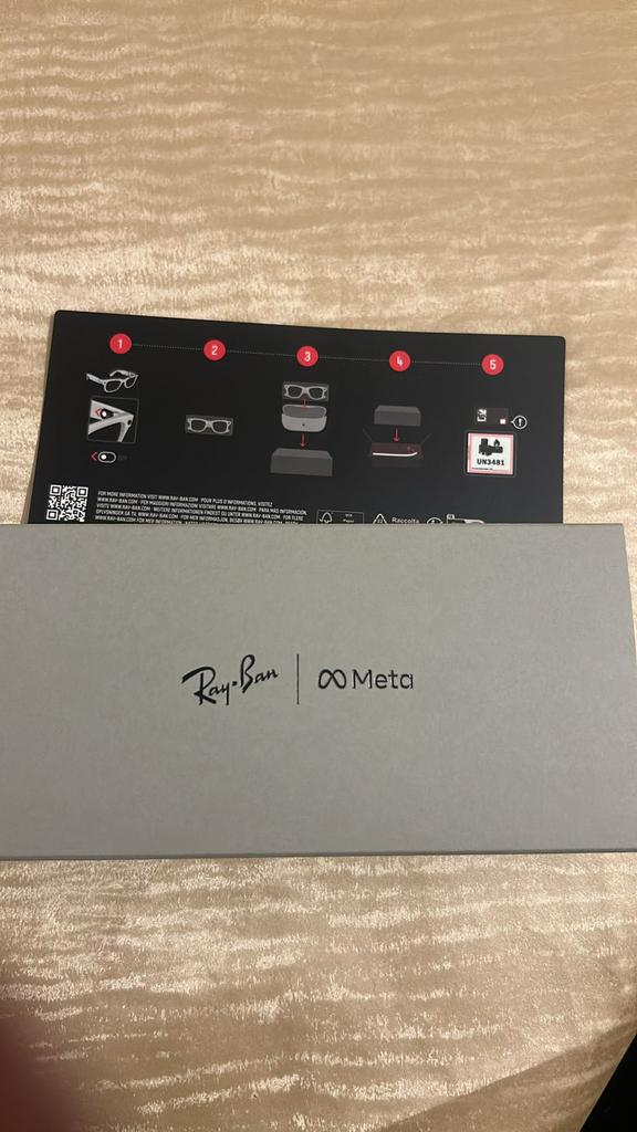 Rayban meta RAY-BAN META WAYFARER - GEN 2 RW4012 601, Enlèvement ou Envoi, Comme neuf