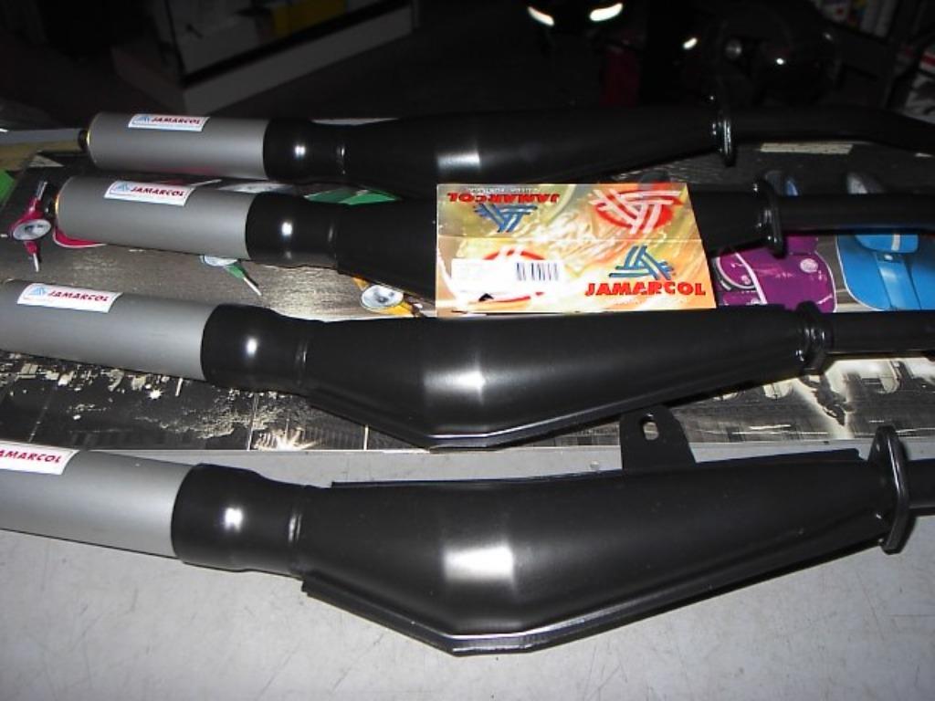 Honda Camino : échappement Jamarcol : maintenant seulem. €28, Vélos & Vélomoteurs, Enlèvement, Neuf, Pot d'échappement, Honda Camino
