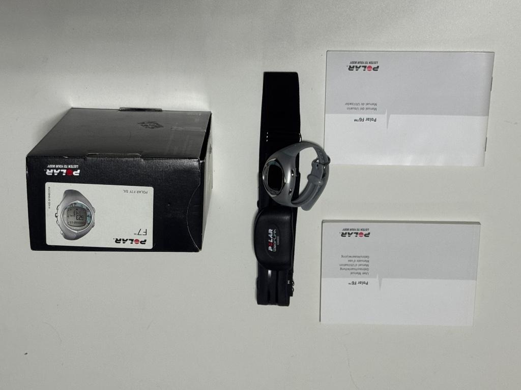 Polar F7 Hartslag, Sport en Fitness, Ophalen, Gebruikt, Polar, Met borstriem