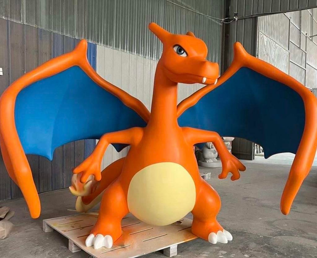 Charizard Pokemon - Life Size - 250cm x 150cm, Verzamelen, Merken en Reclamevoorwerpen, Nieuw, Ophalen