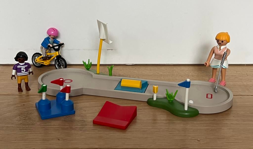 Playmobil Minigolf voor het hele gezin, Kinderen en Baby's, Speelgoed | Playmobil, Ophalen, Gebruikt