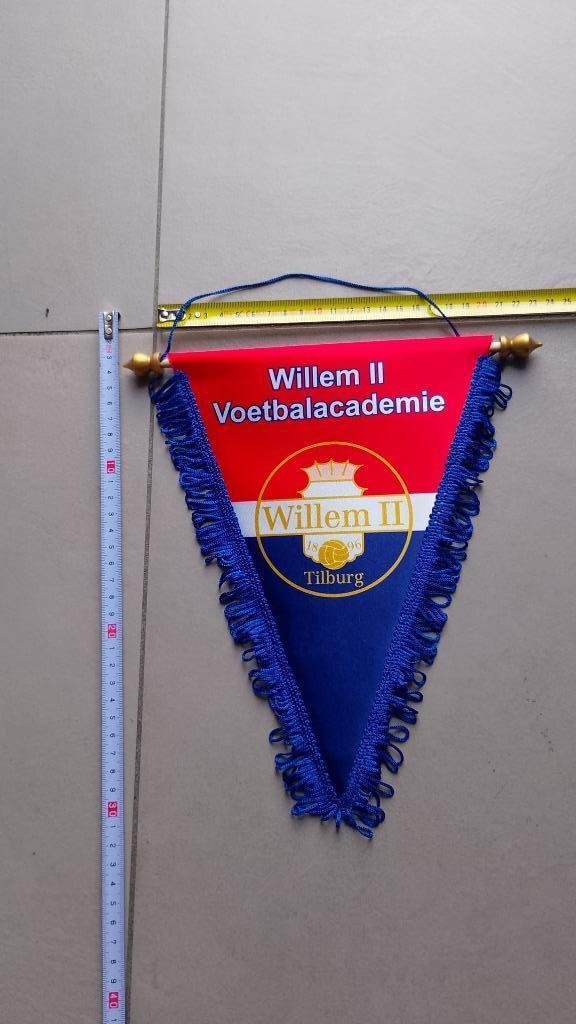 vaandel wimpel Willem II Tilburg, Ophalen of Verzenden