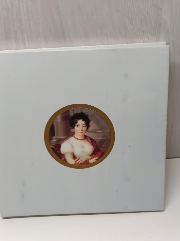 Autissier et le portrait miniature romantique en Belgique, Enlèvement ou Envoi, Utilisé