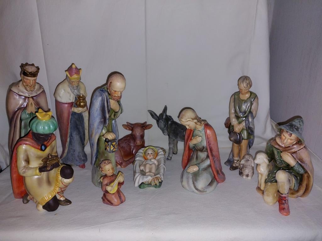 Goebel HX48 kerstgroep/ Kerststal figuren, Ophalen of Verzenden, Zo goed als nieuw