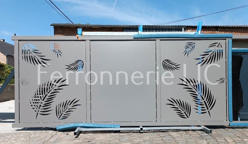 barrière - portail coulissant - battant -autoportant NEUF, Neuf, Portail battant, 150 à 200 cm, Enlèvement