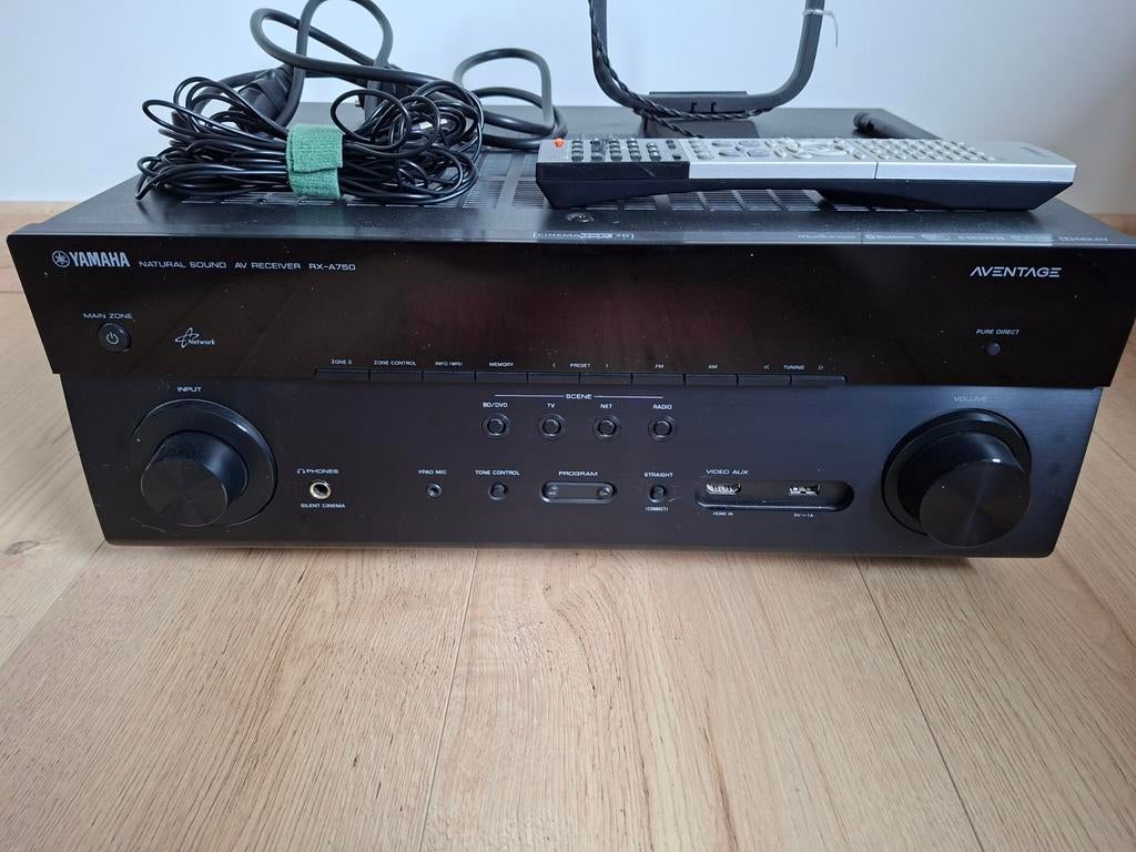 Yamaha Aventage RX-A750, Audio, Tv en Foto, Versterkers en Ontvangers, Ophalen, Yamaha, Zo goed als nieuw, 120 watt of meer