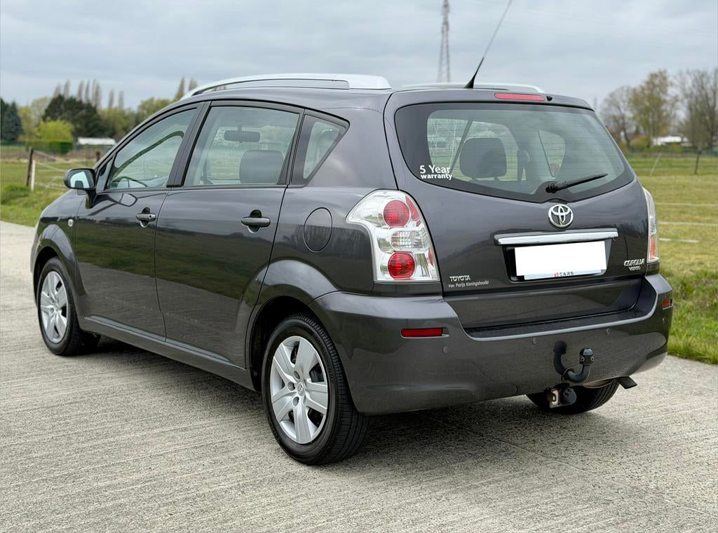 Toyota Corolla Verso 16i Benzine | 65.000 KM | Airco | NIEUW, Auto's, Toyota, Zwart, 1600 cc, 5 deurs, Particulier