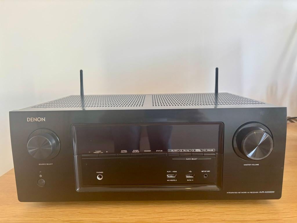 Denon AVR-X2300W in prachtige staat, TV, Hi-fi & Vidéo, Amplificateurs & Ampli-syntoniseurs, Comme neuf, Denon, Enlèvement