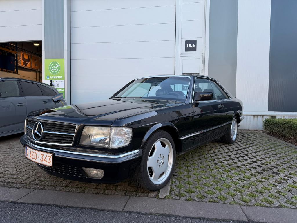 Mercedes-Benz 500 SEC | V8 5.0 benzine, Auto's, 4 zetels, Achterwielaandrijving, 4973 cc, Zwart