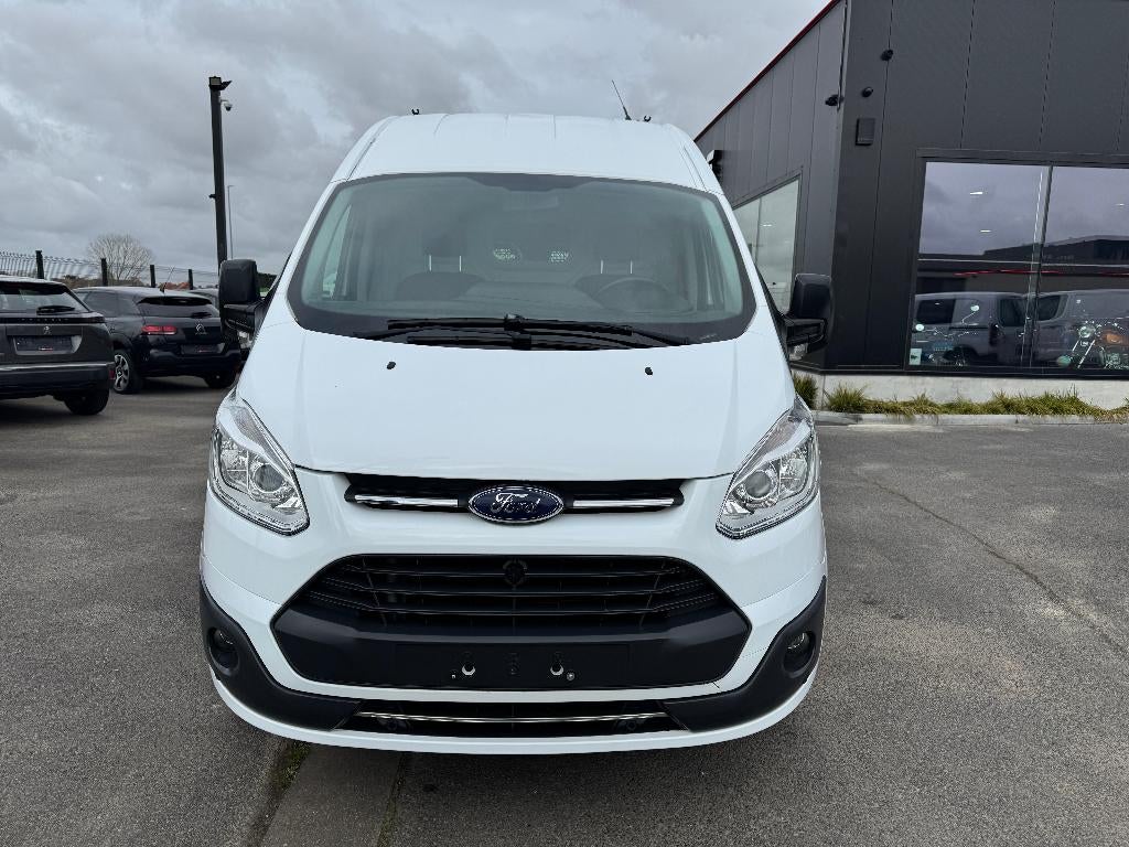 Ford Custom L1H2 hoog 1st eig ohboek pdc cruise, Autos, Achat, Euro 6, Entreprise, 2 places