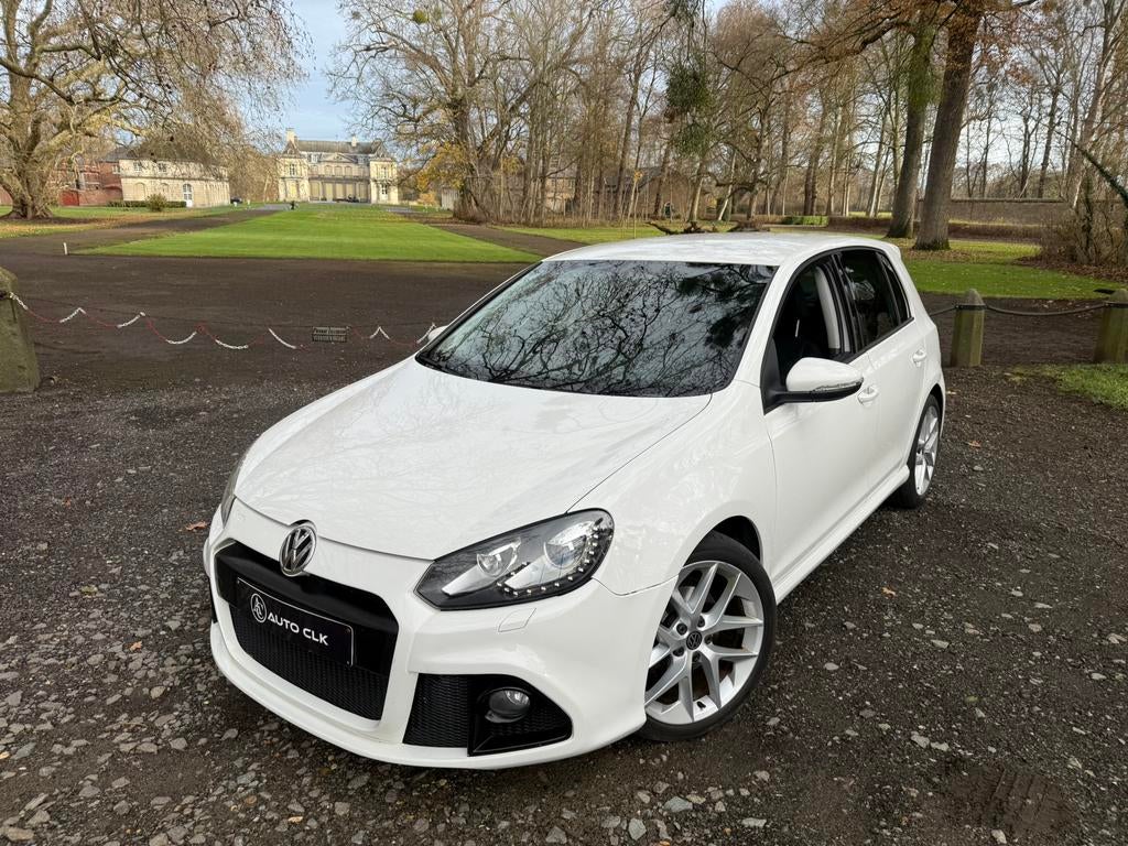 Vw Golf 6 1.4TSi 2012 Facelift Euro 5 CARACTERE Kit!! Lezok, Auto's, Zwart, 4 cilinders, Wit, Leder