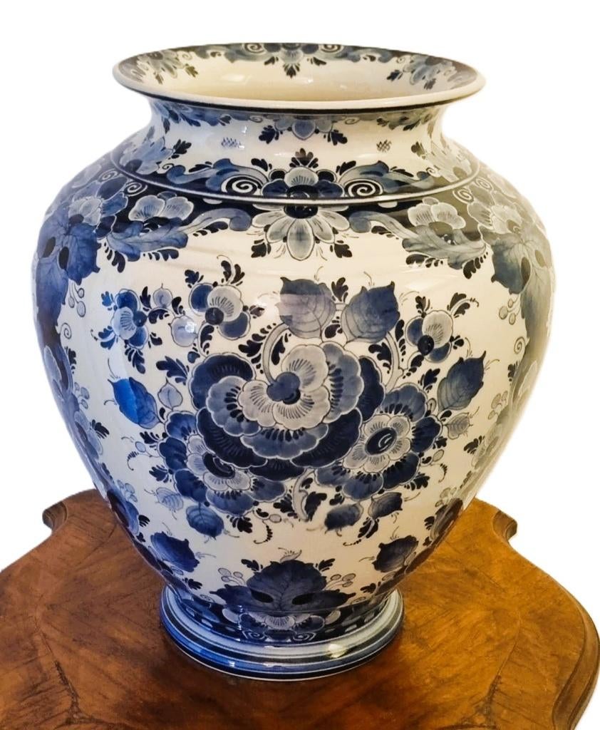 Delfts blauwe vaas., Ophalen of Verzenden